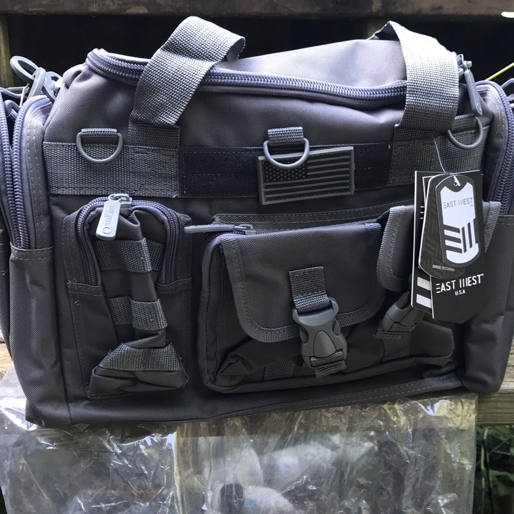 East West USA duffel bag - gray